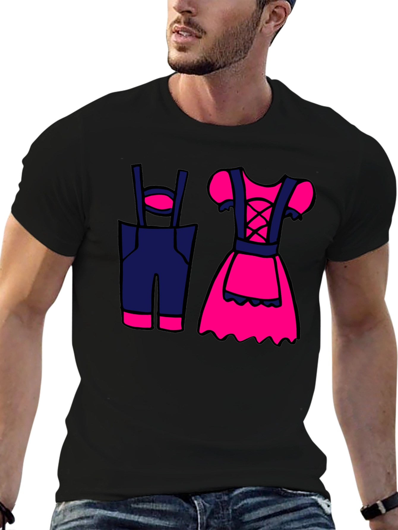 Oktoberfest Couple Costume T-Shirt