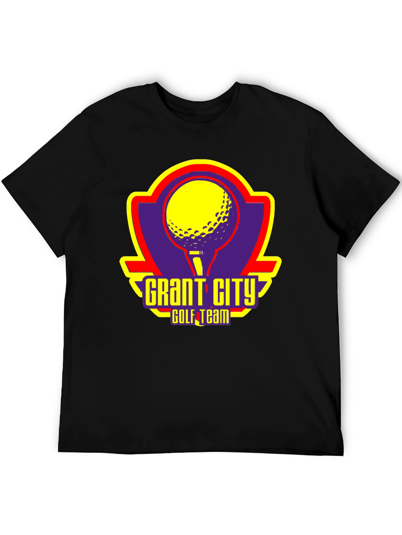 Grant City Golf Team Black Tee