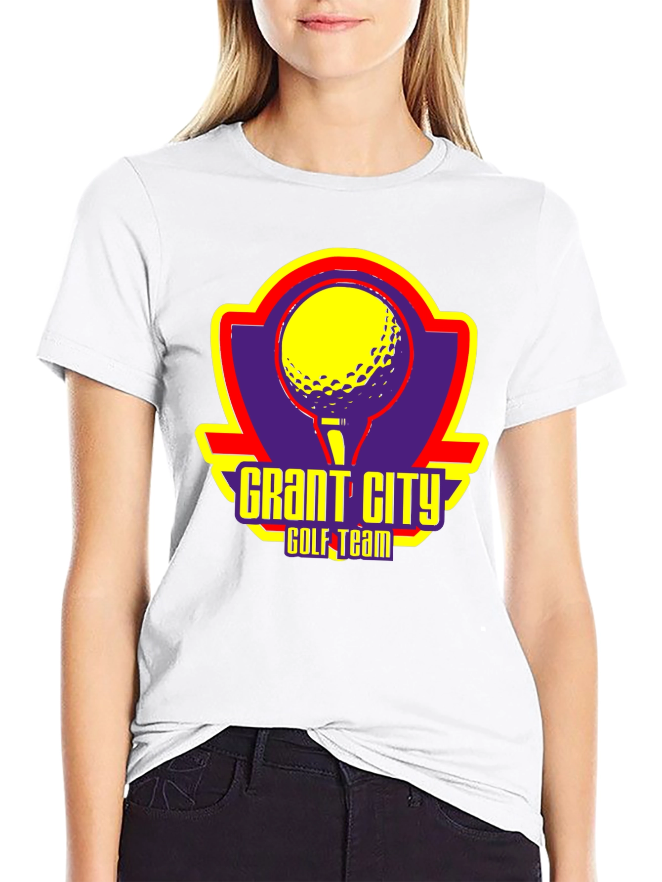 Grant City Golf Team Black Tee