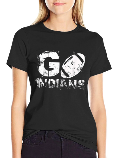 Go Indians T-Shirt Sports Fan Apparel
