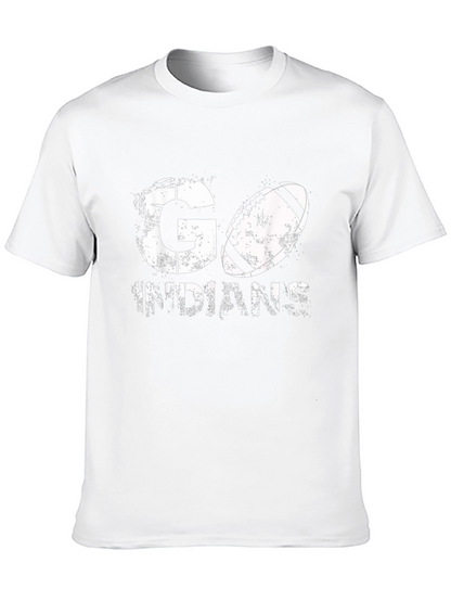 Go Indians T-Shirt Sports Fan Apparel