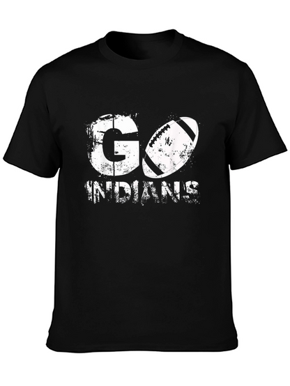 Go Indians T-Shirt Sports Fan Apparel