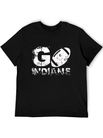 Go Indians T-Shirt Sports Fan Apparel