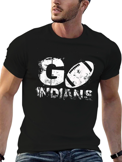 Go Indians T-Shirt Sports Fan Apparel