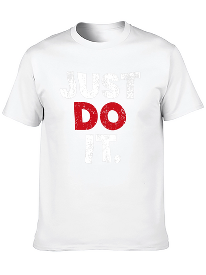 Just Do It Graphic Tee - Black