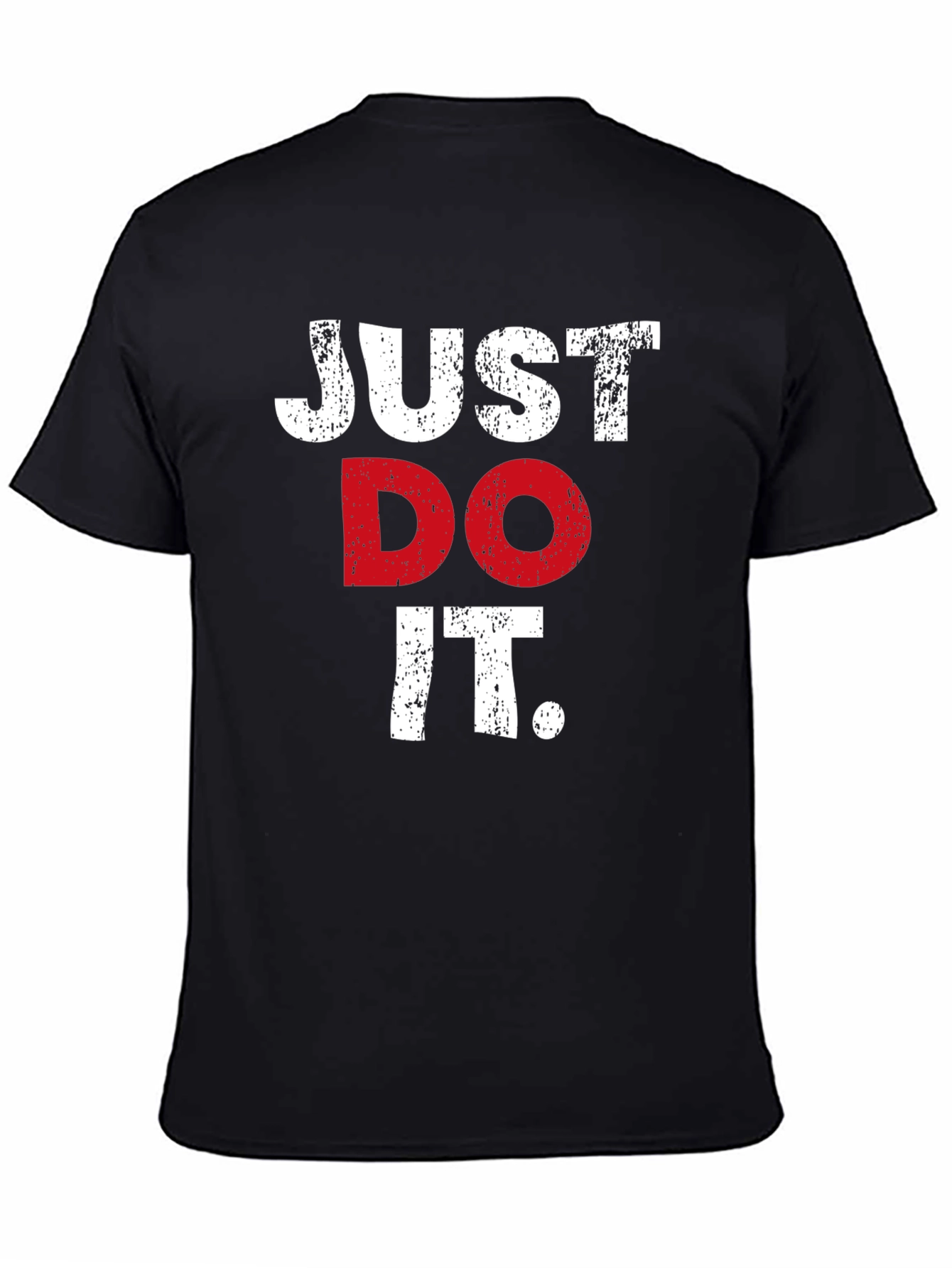 Just Do It Graphic Tee - Black
