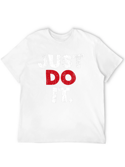 Just Do It Graphic Tee - Black