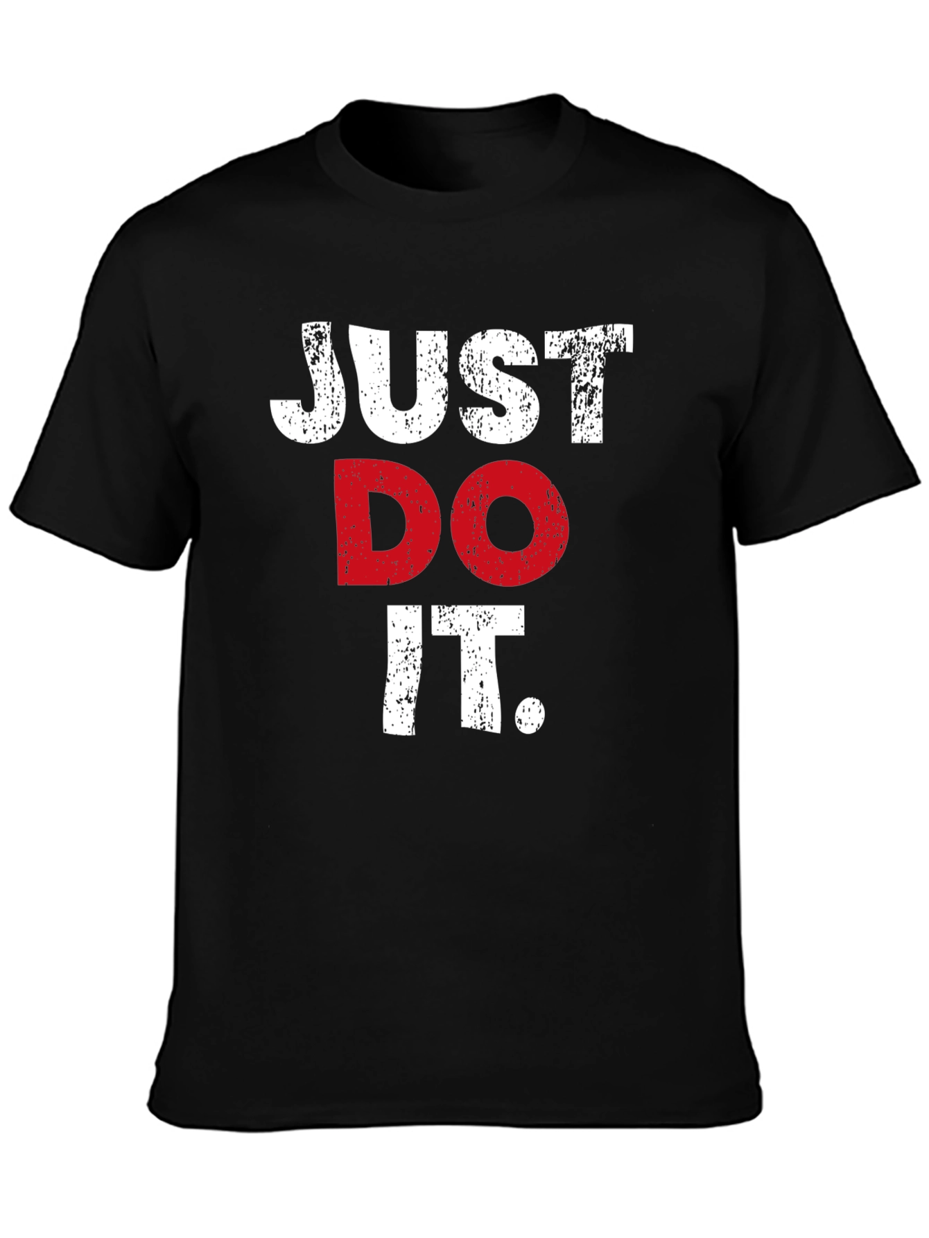 Just Do It Graphic Tee - Black