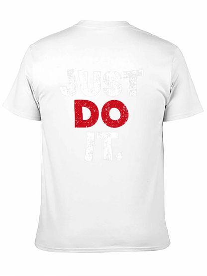 Just Do It Graphic Tee - Black