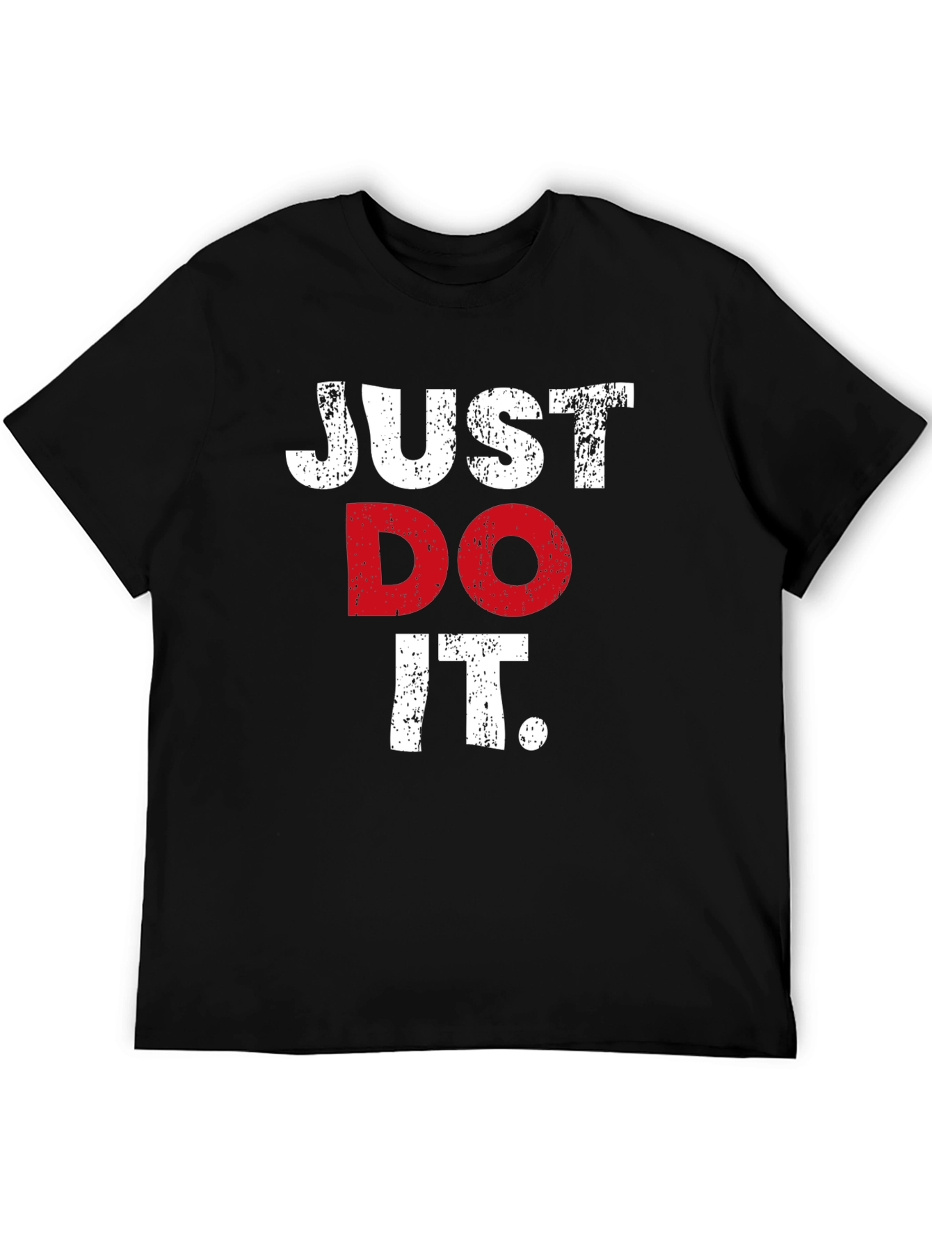 Just Do It Graphic Tee - Black