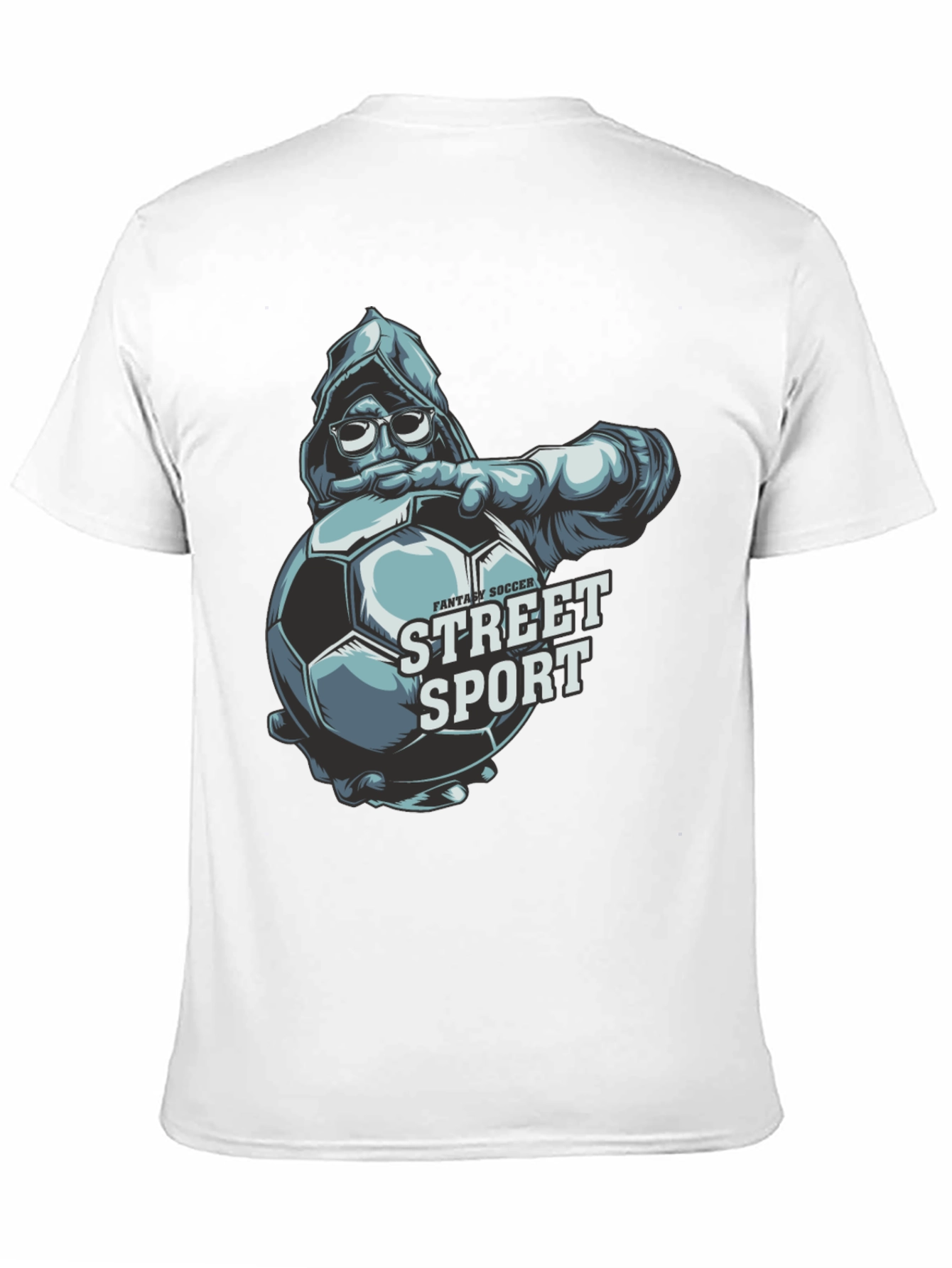 Street Sport Soccer Graphic T-Shirt