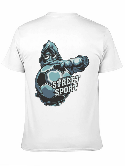 Street Sport Soccer Graphic T-Shirt