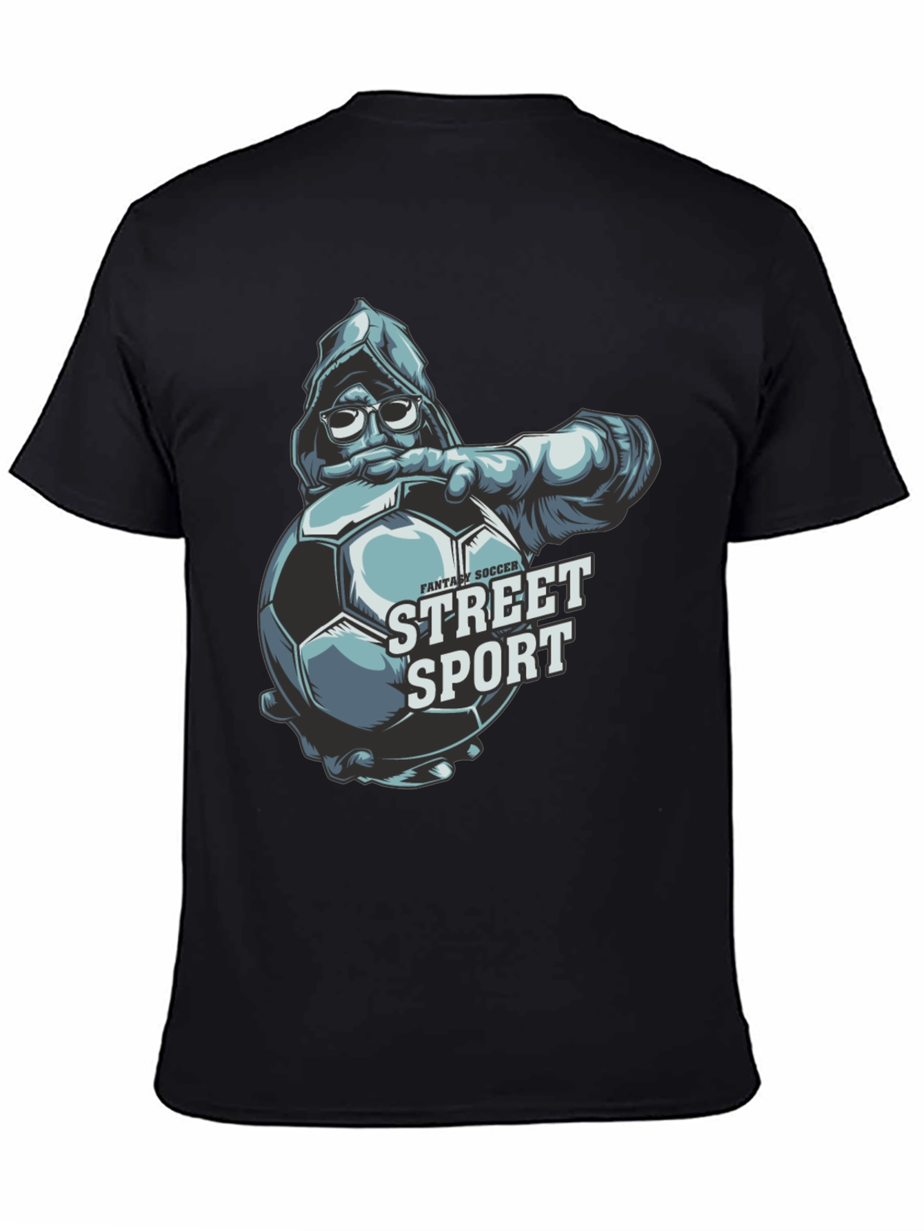Street Sport Soccer Graphic T-Shirt