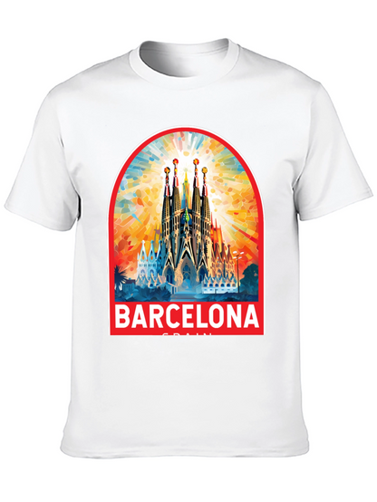 Barcelona Spain T-Shirt Souvenir Graphic Tee