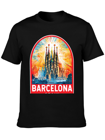Barcelona Spain T-Shirt Souvenir Graphic Tee
