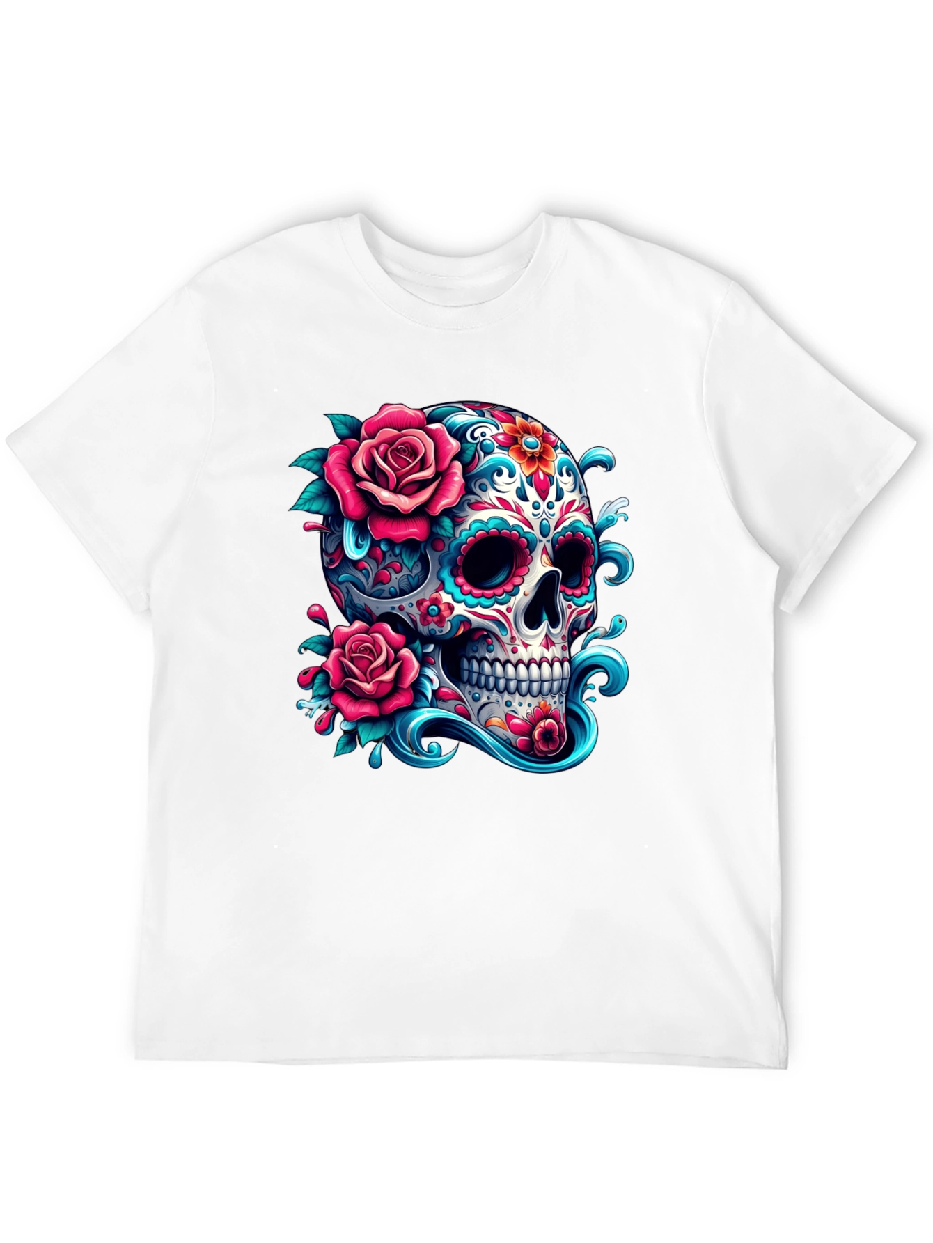 Sugar Skull Rose T-Shirt