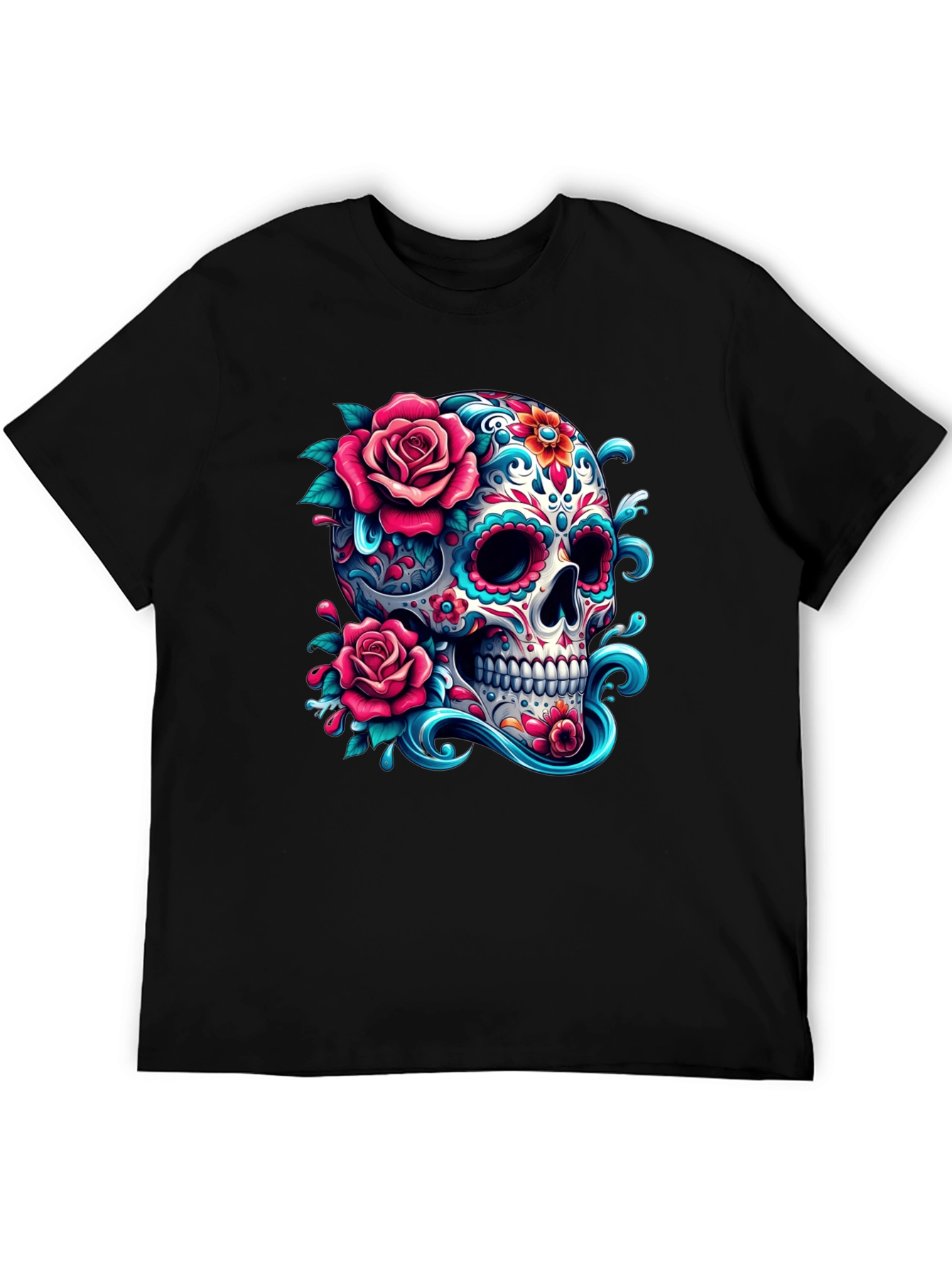 Sugar Skull Rose T-Shirt