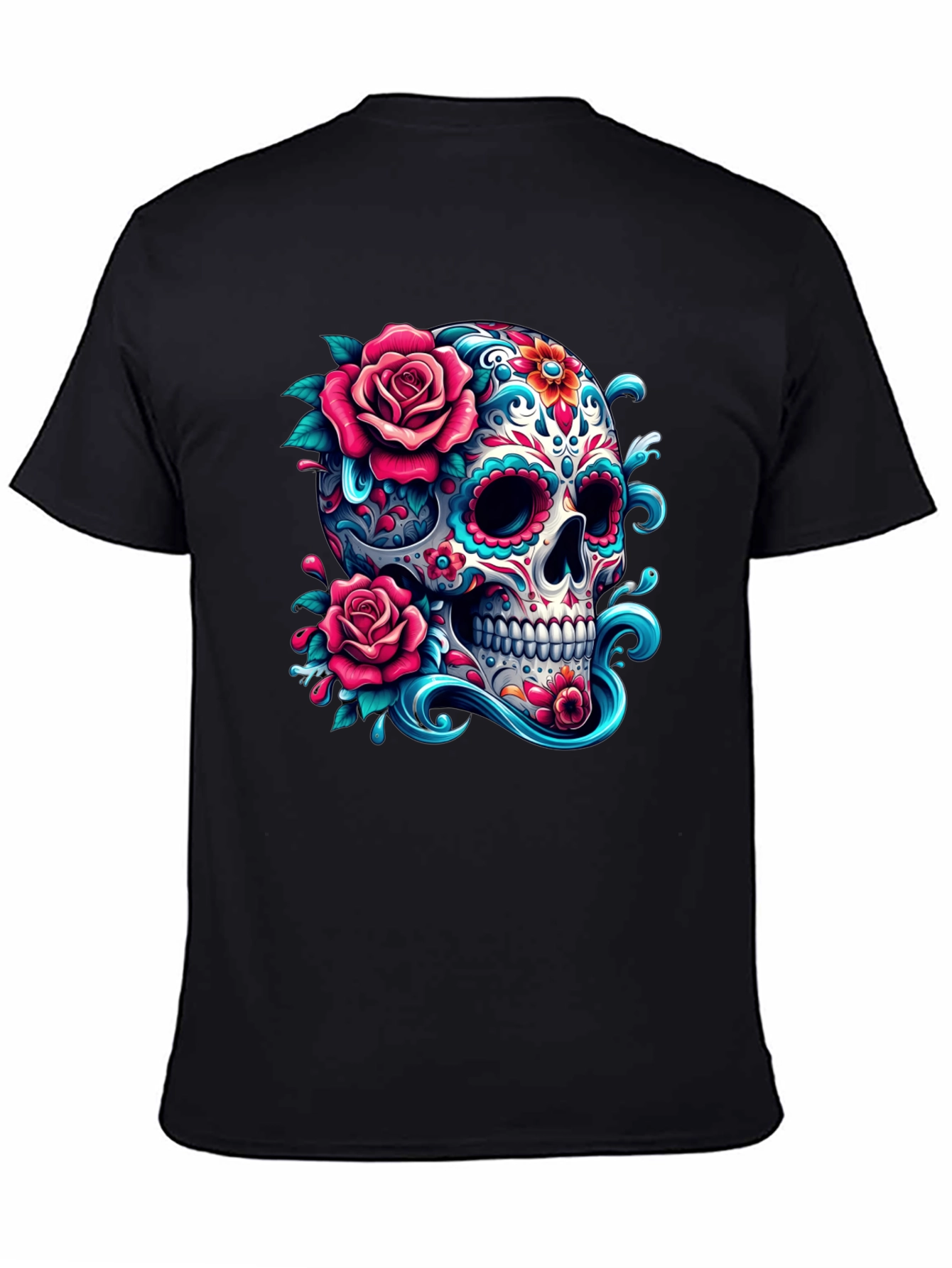 Sugar Skull Rose T-Shirt