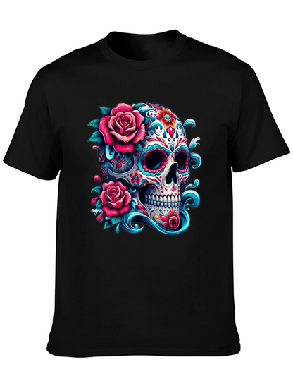 Sugar Skull Rose T-Shirt