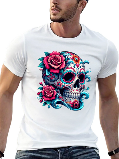Sugar Skull Rose T-Shirt