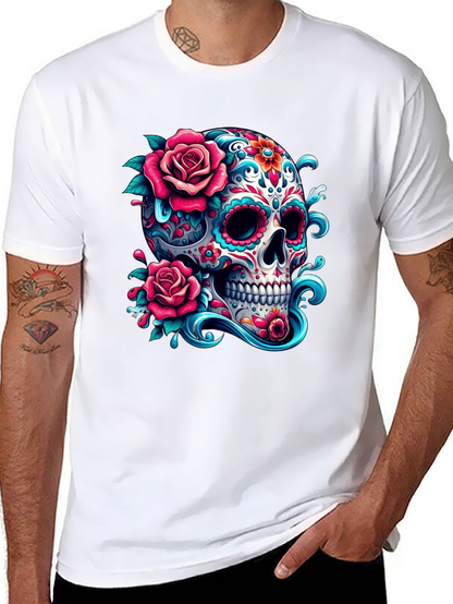 Sugar Skull Rose T-Shirt