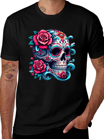 Sugar Skull Rose T-Shirt