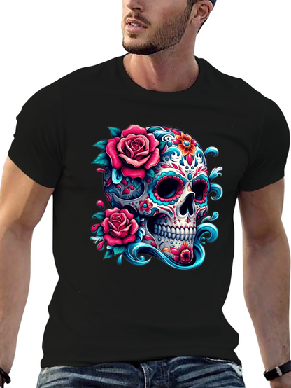 Sugar Skull Rose T-Shirt