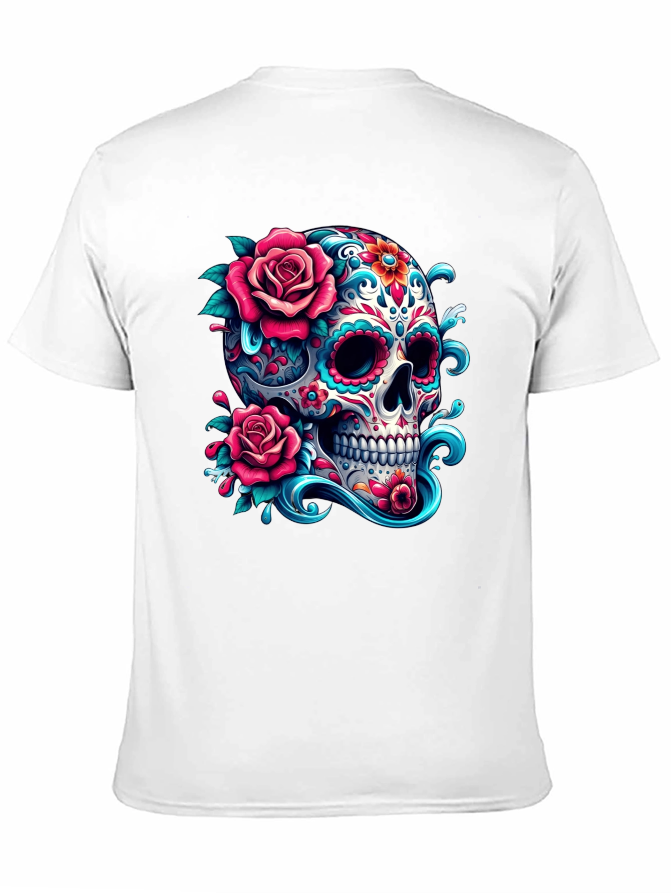 Sugar Skull Rose T-Shirt