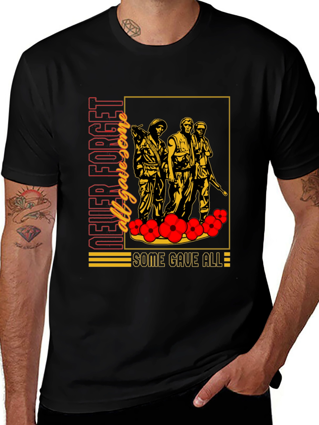 Never Forget All Gave Some T-Shirt