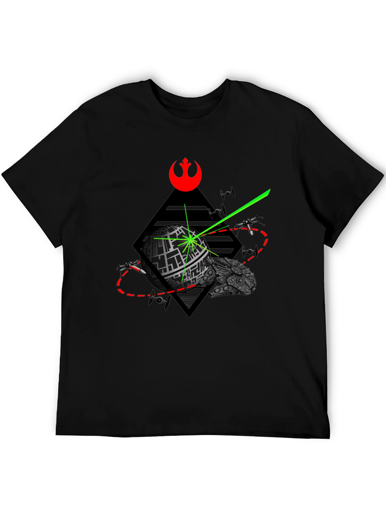 Star Wars Death Star Graphic T-Shirt