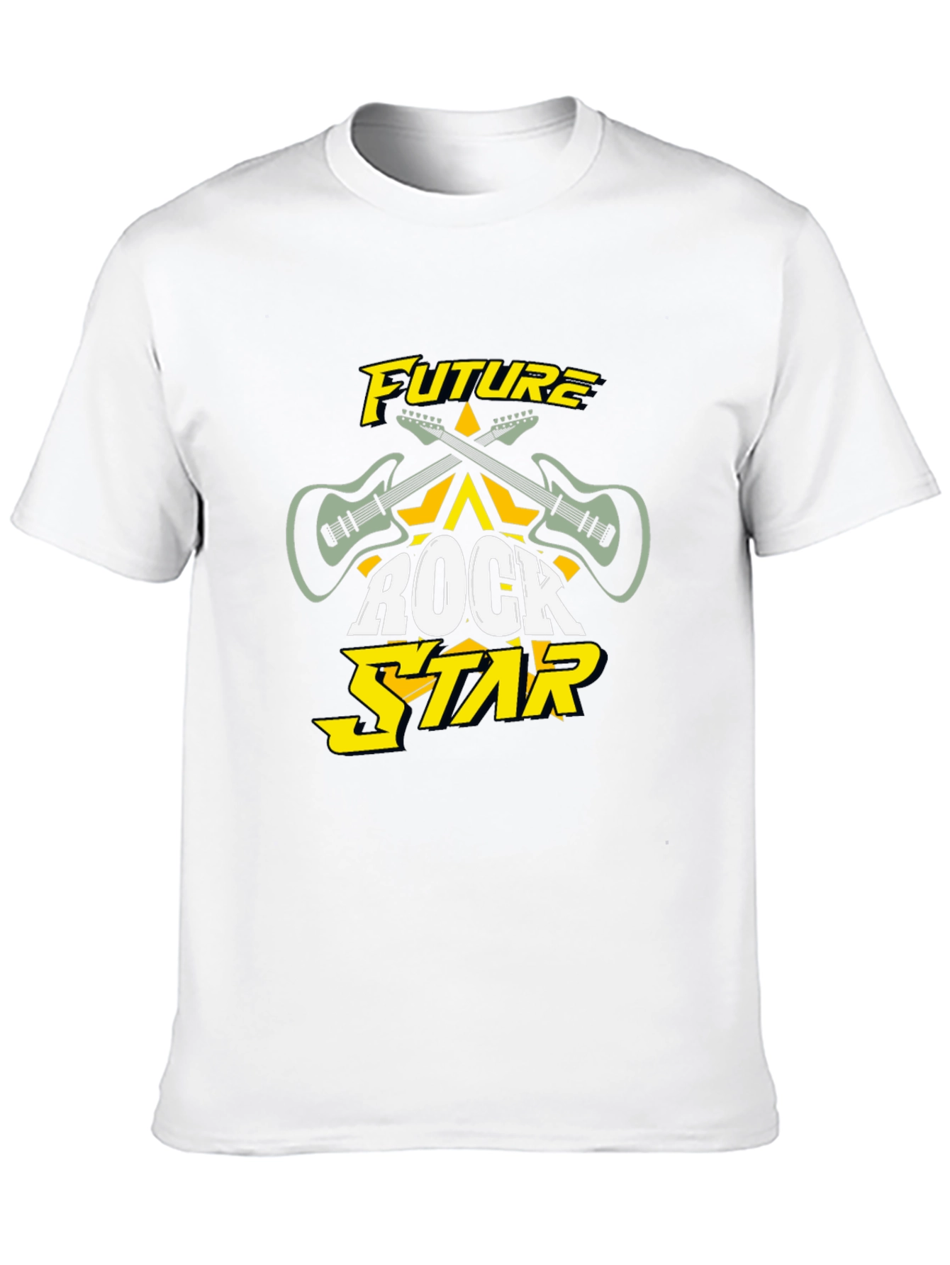 Future Rock Star Black Graphic Tee