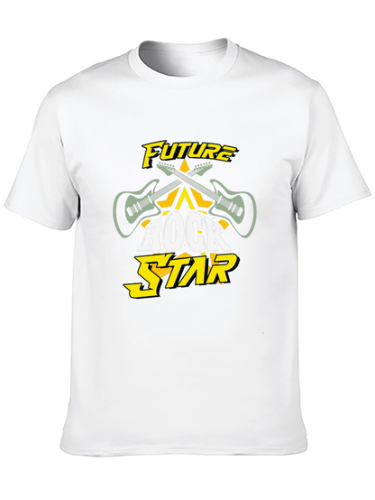 Future Rock Star Black Graphic Tee
