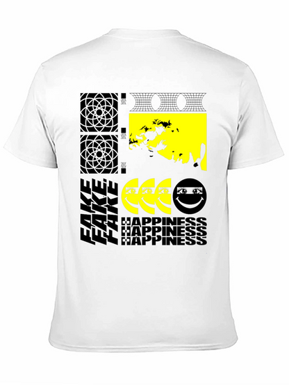 Fake Happiness Graphic T-Shirt