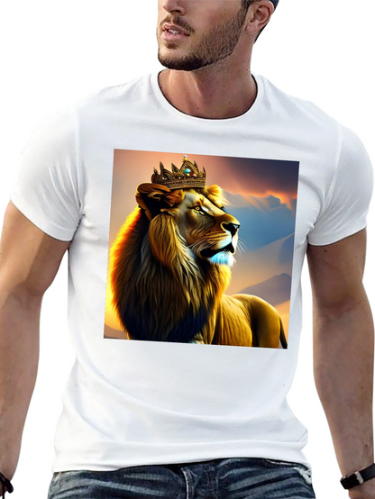 Lion King Graphic Tee - Mens Black T-Shirt
