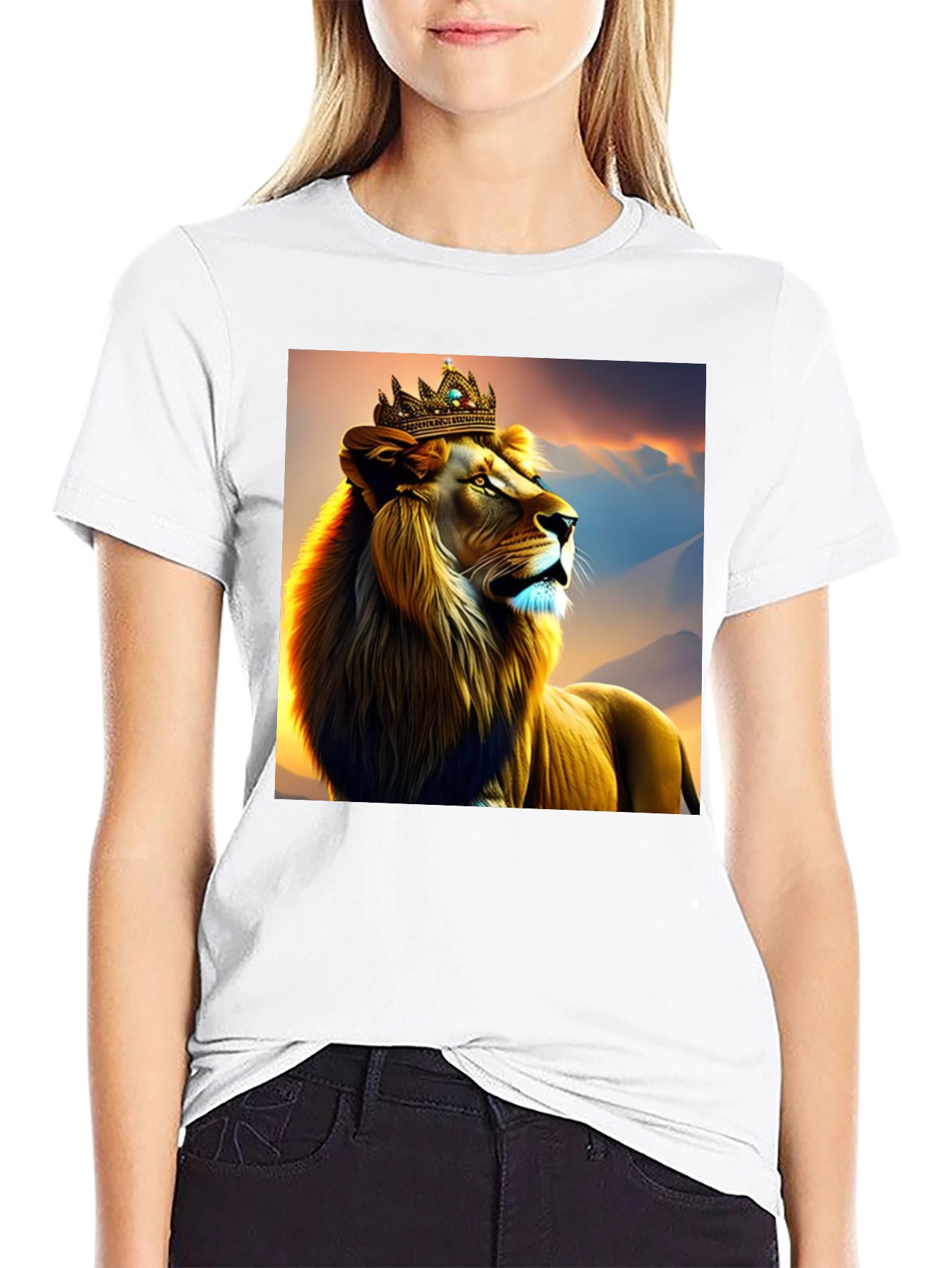 Lion King Graphic Tee - Mens Black T-Shirt