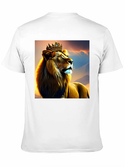 Lion King Graphic Tee - Mens Black T-Shirt
