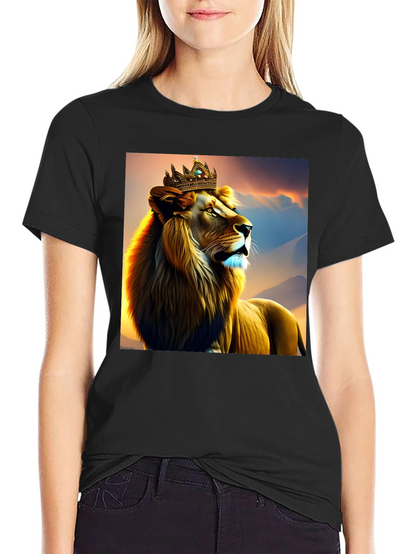 Lion King Graphic Tee - Mens Black T-Shirt