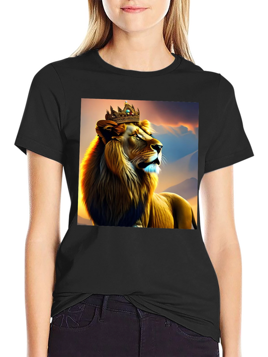 Lion King Graphic Tee - Mens Black T-Shirt