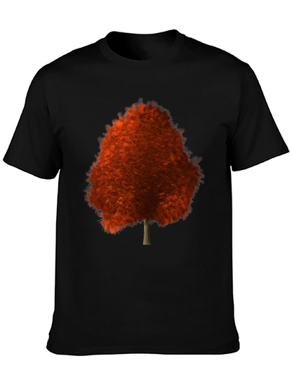 Autumn Tree Graphic Tee - Stylish Fall Apparel