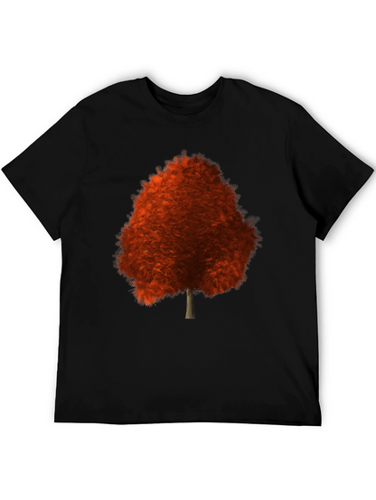 Autumn Tree Graphic Tee - Stylish Fall Apparel
