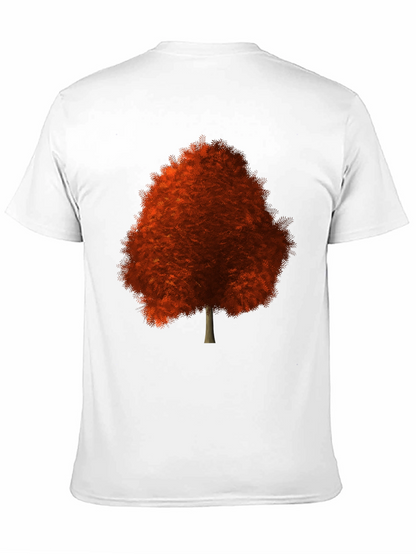 Autumn Tree Graphic Tee - Stylish Fall Apparel
