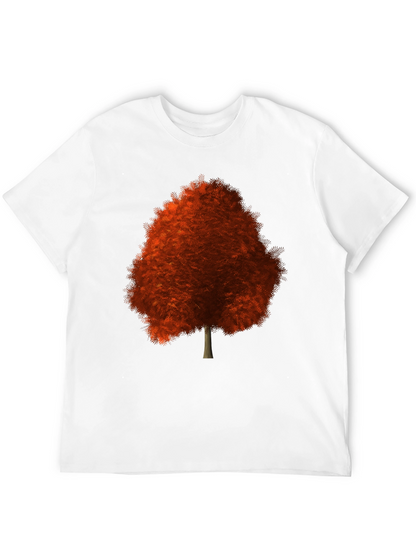 Autumn Tree Graphic Tee - Stylish Fall Apparel