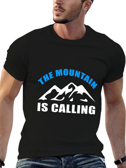 The Mountain is Calling Graphic Tee