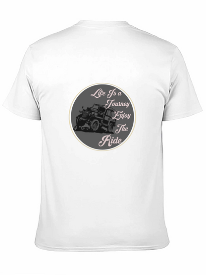 Life is a Journey Graphic Tee - Black