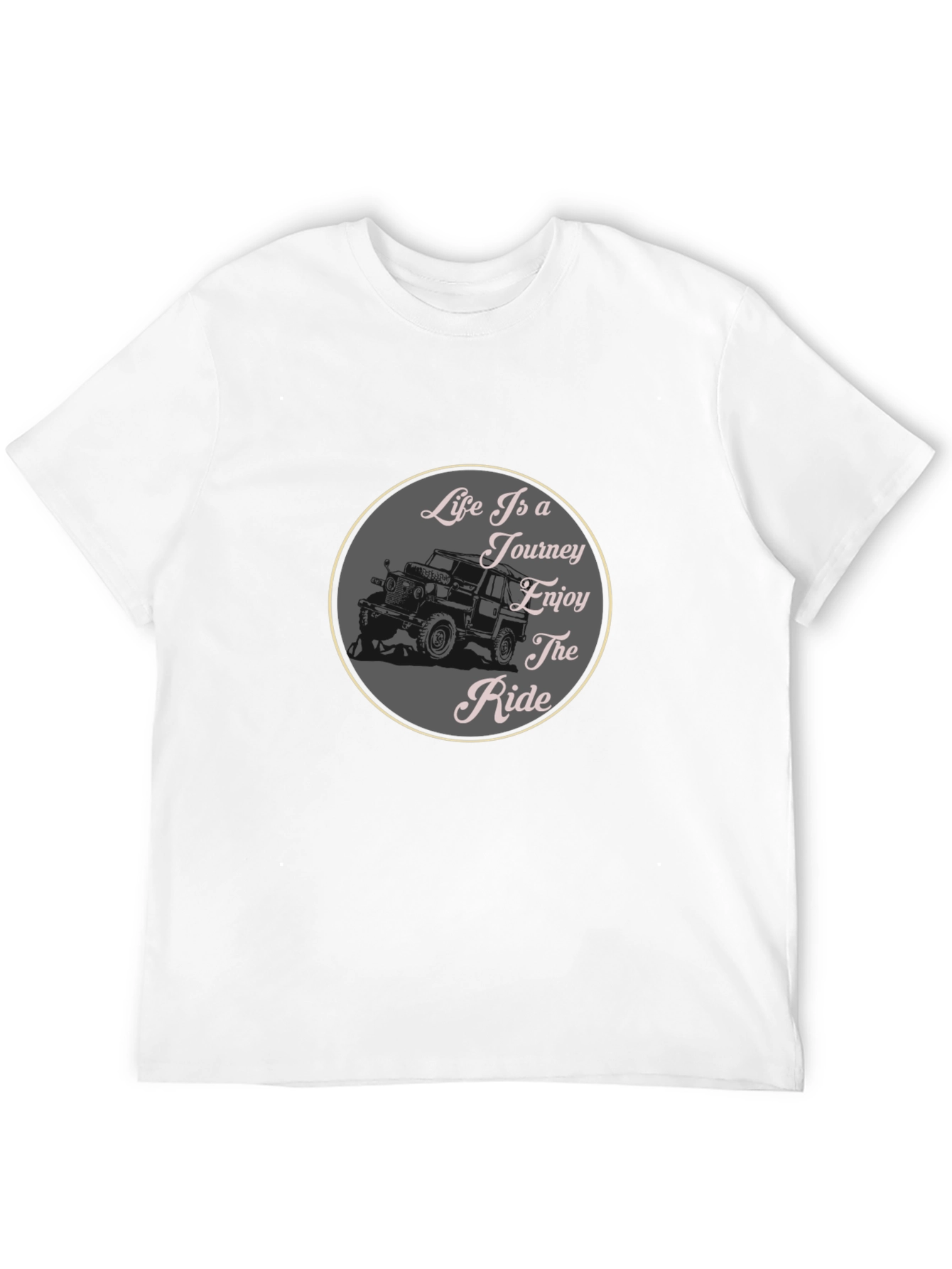 Life is a Journey Graphic Tee - Black