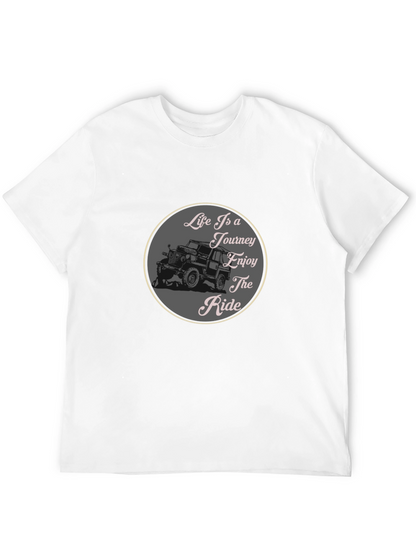 Life is a Journey Graphic Tee - Black