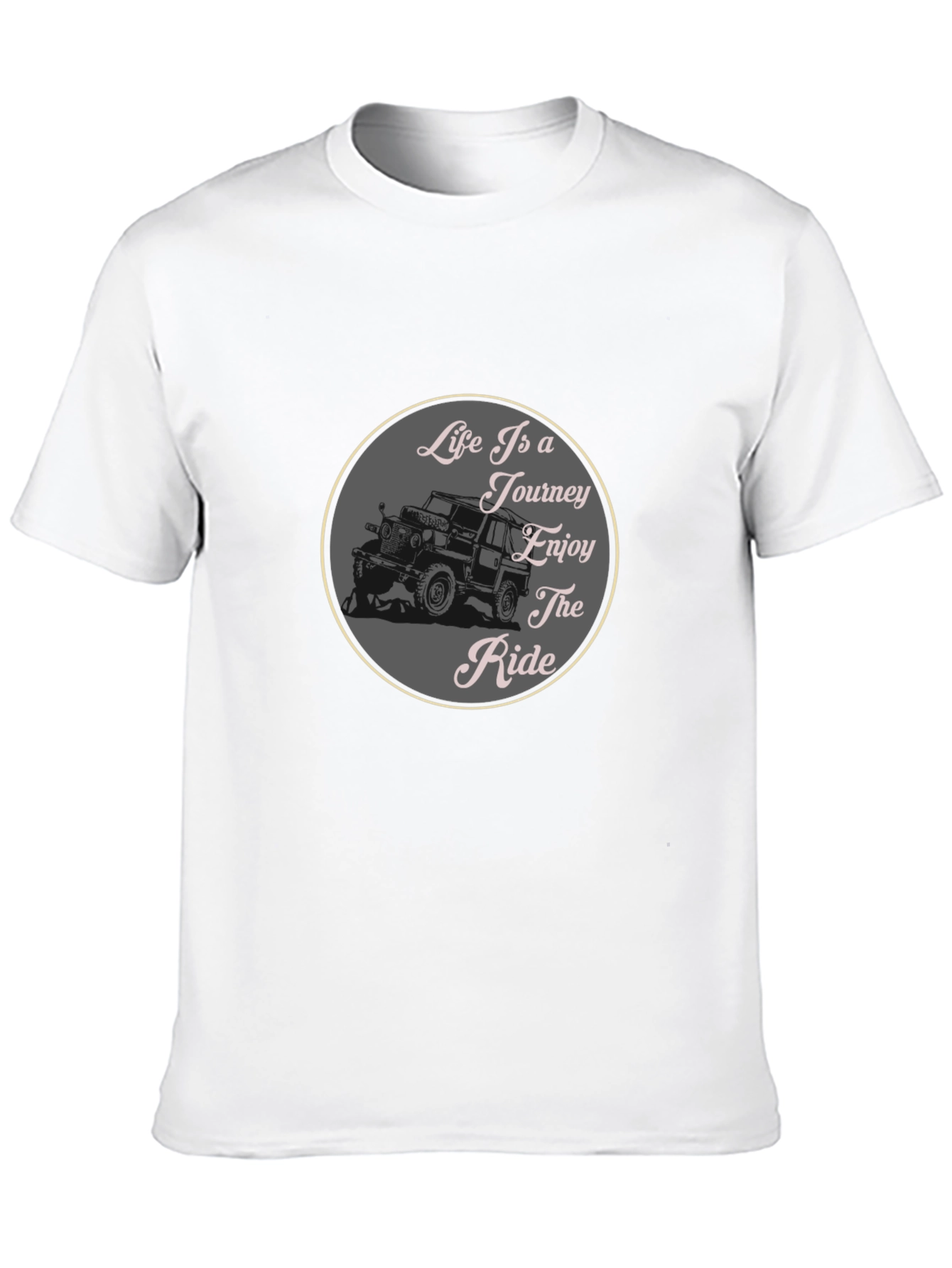 Life is a Journey Graphic Tee - Black