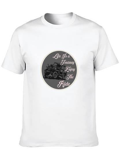 Life is a Journey Graphic Tee - Black