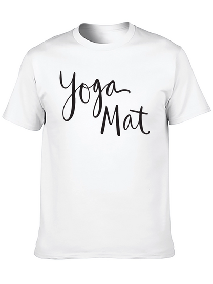 Yoga Mat Graphic T-Shirt