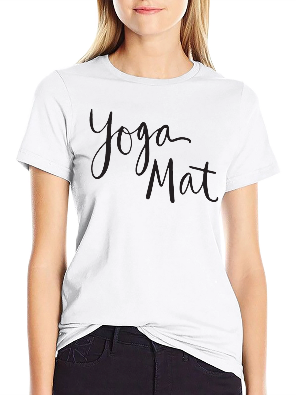 Yoga Mat Graphic T-Shirt